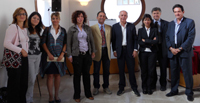 Il gruppo deelle scuole con il Presidente SERAL, Giovanni Agresti